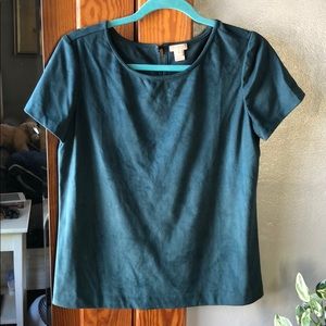 Green J Crew XS Top